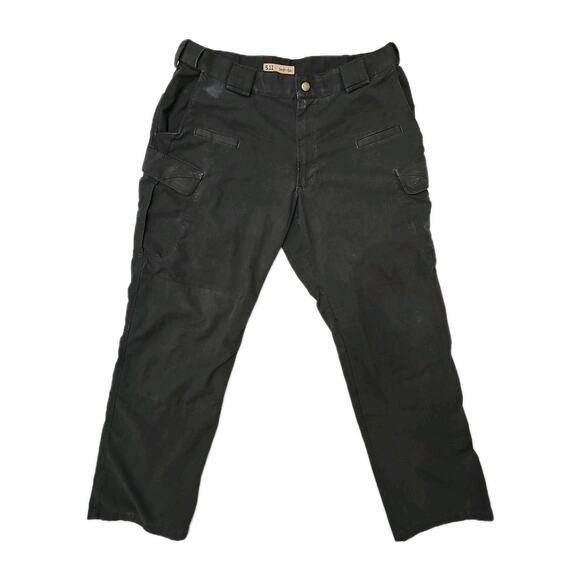 5.11 Tactical Other - 5.11 Tactical Series Cargo Pants Mens 34x32 Army Black Comfort Waist Elastic